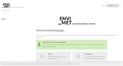 Desktop Screenshot of envi-met.info