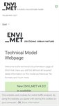 Mobile Screenshot of envi-met.info